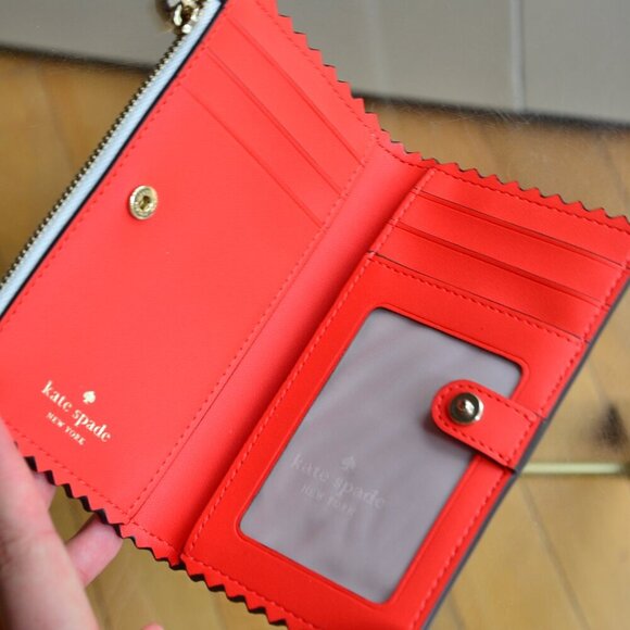Kate Spade  KK990 Snack Bar Popsicle Small Slim Bifold Wallet - Picture 8 of 14